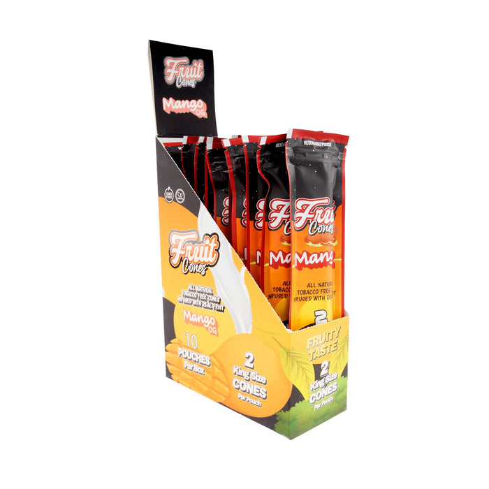 Fruit Cuts Natural Pulp Cones King Size - 6 Flavors