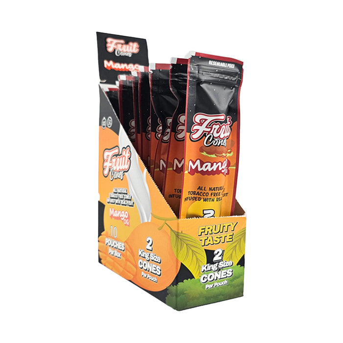 Fruit Cuts Natural Pulp Cones King Size - 6 Flavors