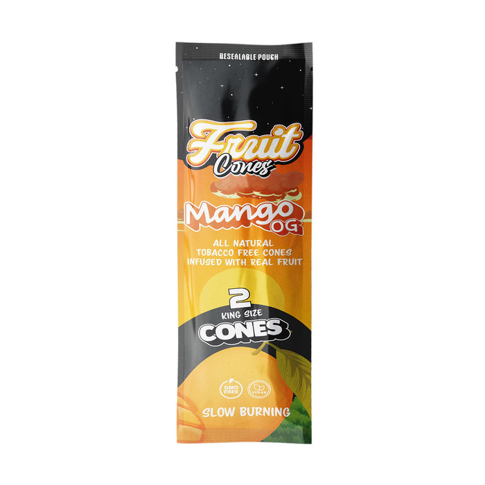 Fruit Cuts Natural Pulp Cones King Size - 6 Flavors