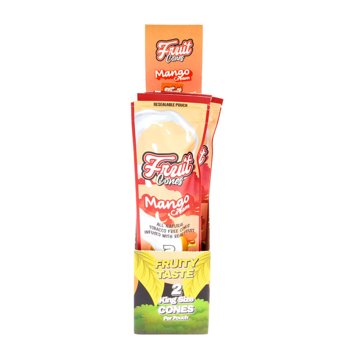 Fruit Cuts Natural Pulp Cones King Size - 6 Flavors