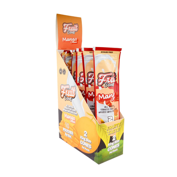 Fruit Cuts Natural Pulp Cones King Size - 6 Flavors