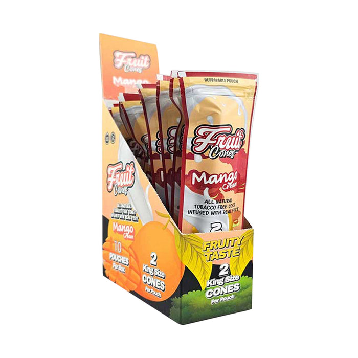 Fruit Cuts Natural Pulp Cones King Size - 6 Flavors
