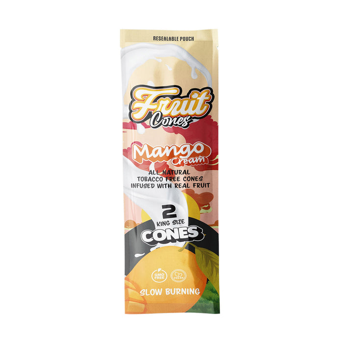 Fruit Cuts Natural Pulp Cones King Size - 6 Flavors