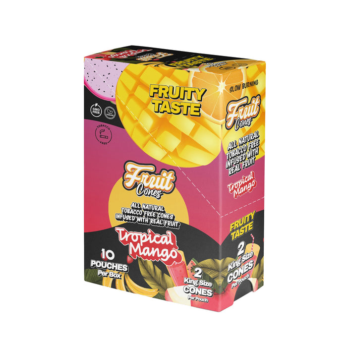 Fruit Cuts Natural Pulp Cones King Size - 6 Flavors
