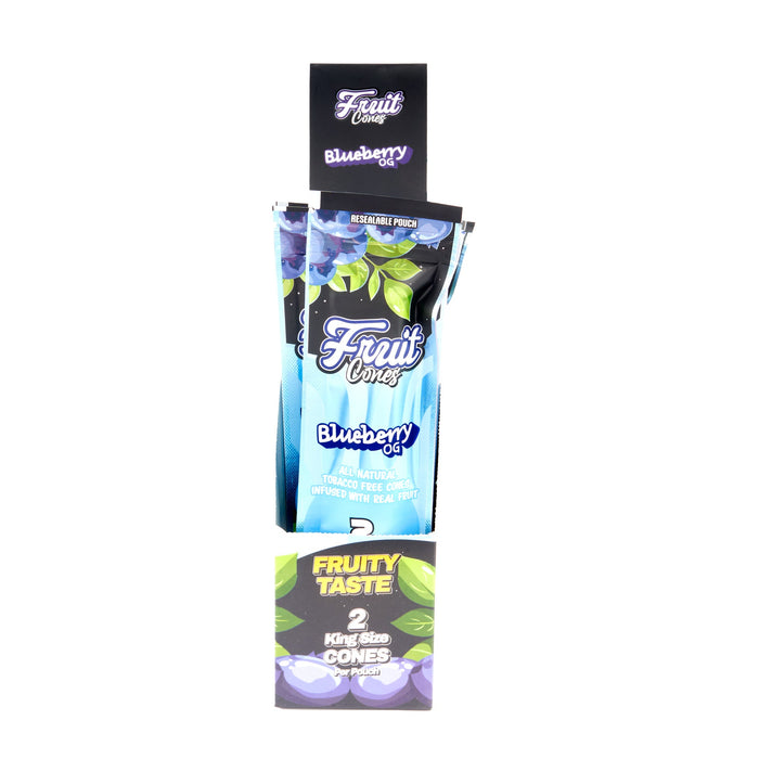 Fruit Cuts Natural Pulp Cones King Size - 6 Flavors
