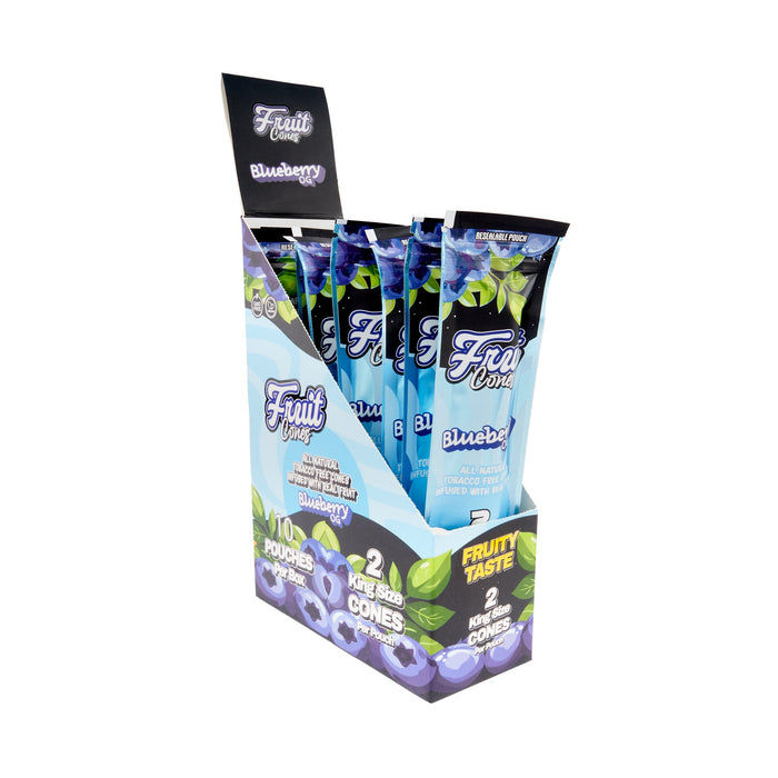 Fruit Cuts Natural Pulp Cones King Size - 6 Flavors
