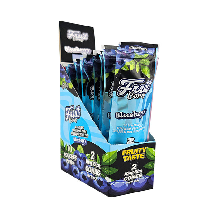 Fruit Cuts Natural Pulp Cones King Size - 6 Flavors