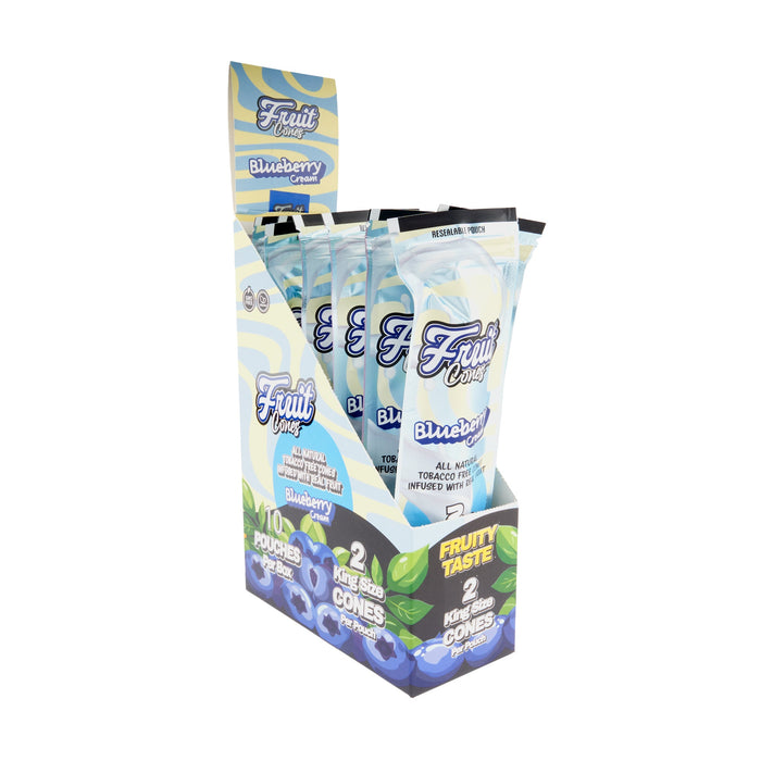 Fruit Cuts Natural Pulp Cones King Size - 6 Flavors