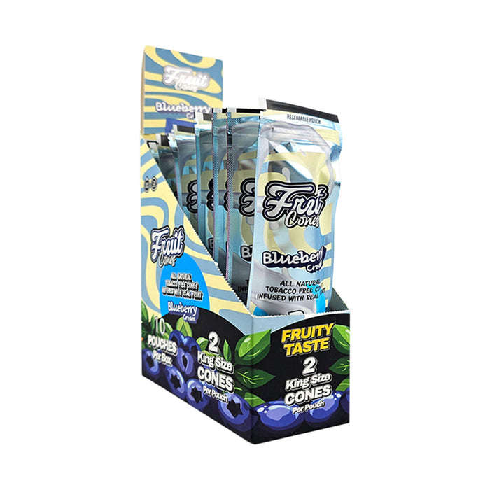 Fruit Cuts Natural Pulp Cones King Size - 6 Flavors