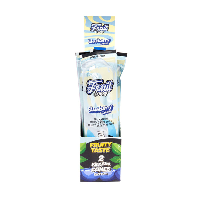 Fruit Cuts Natural Pulp Cones King Size - 6 Flavors