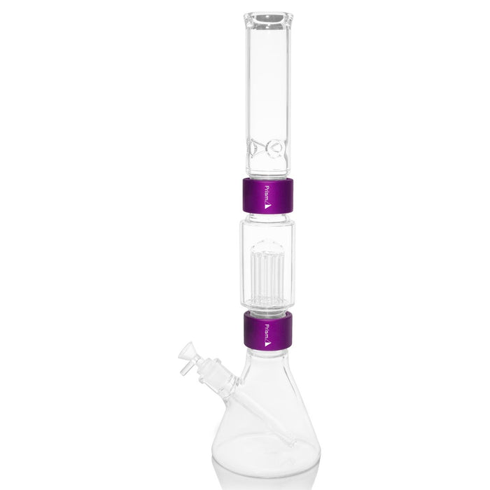 Prism Beaker Water Pipe Double Stack