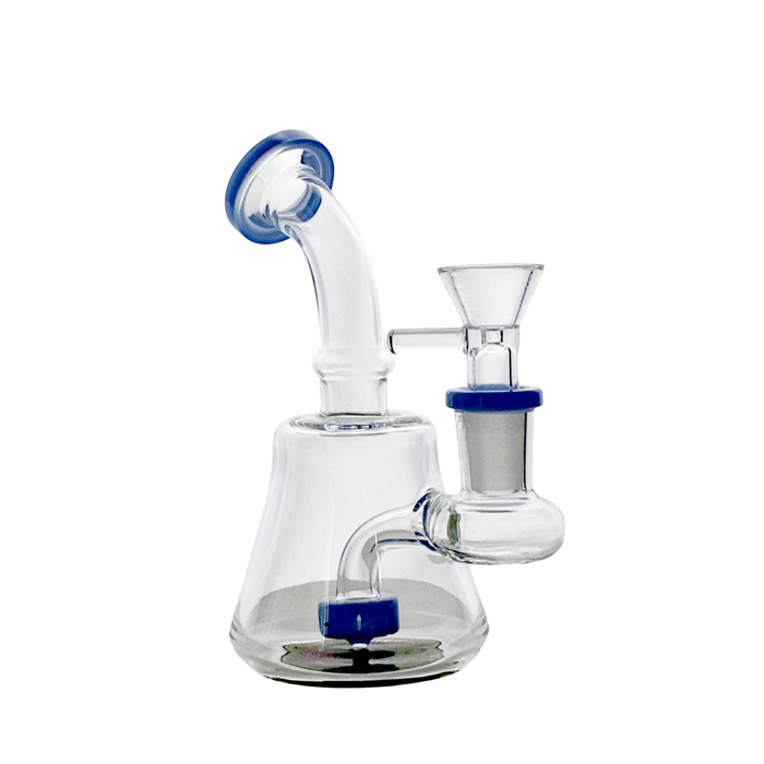 LA Pipes Aurora Bent Neck 5" Mini Dab Rig