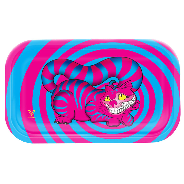 V Syndicate Metal Rolling Tray - Seshigher Cat