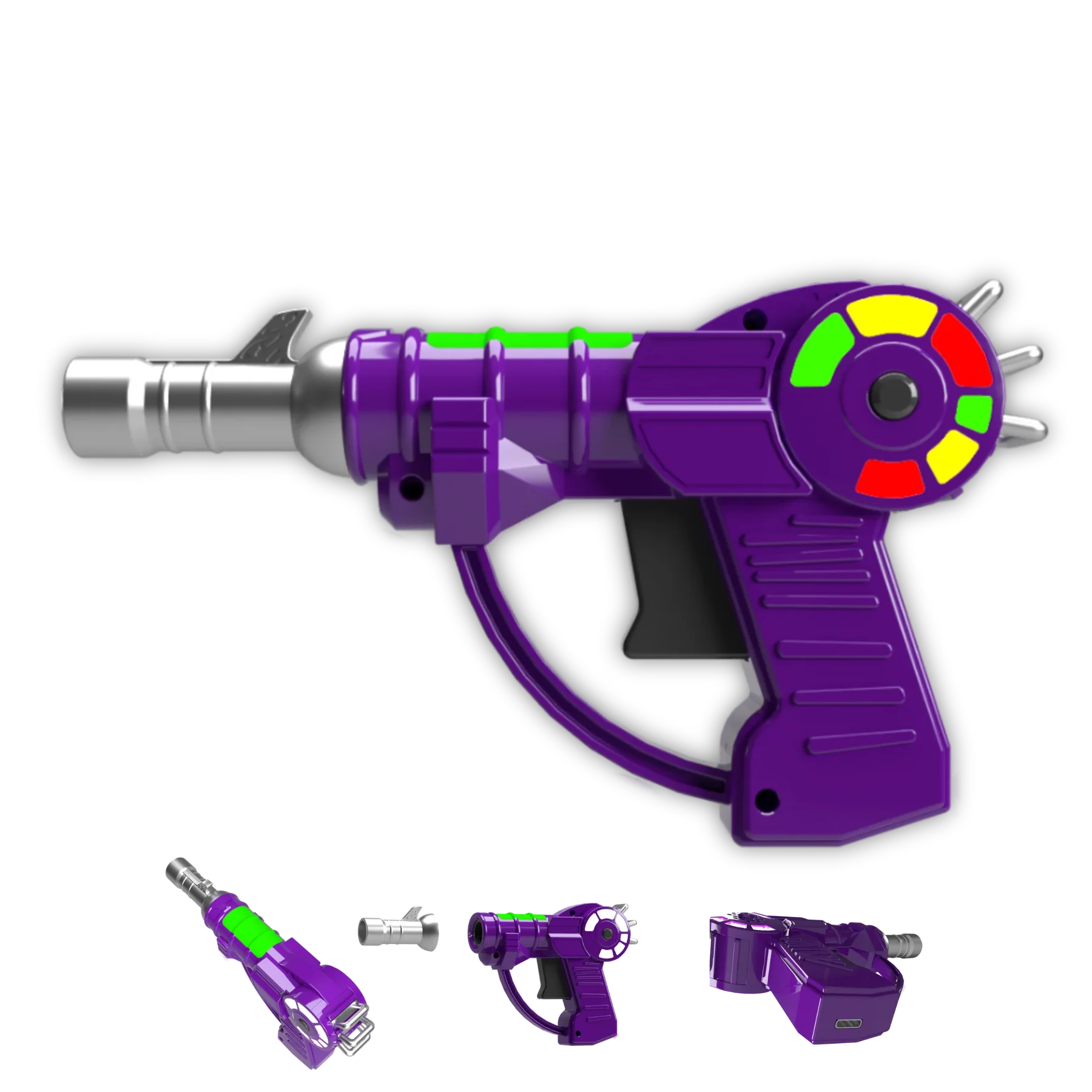 Smyle Labs Raygun 510 Battery  Futuristic 510-Thread with Lights & Sound |  $34.99  Kush Cargo