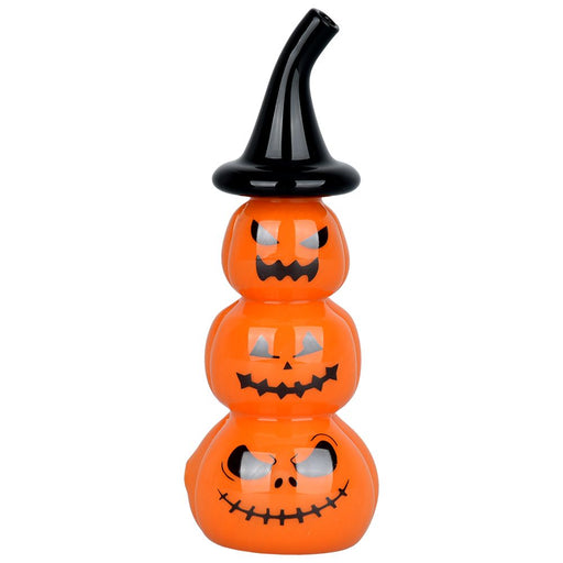 Stacked Pumpkin 5" Halloween Hand Pipe