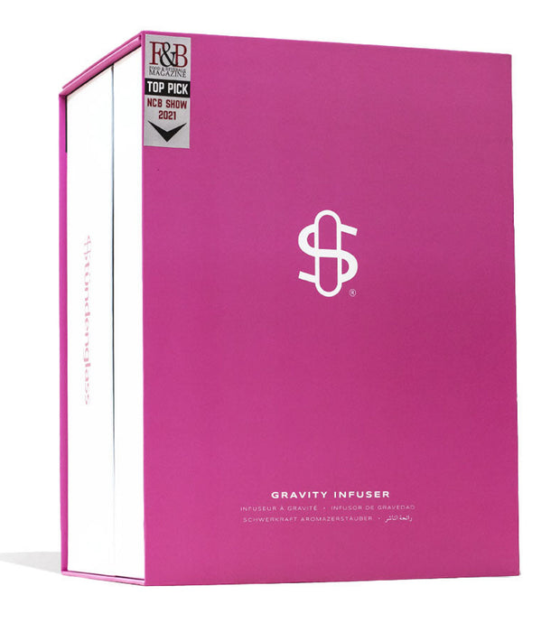 Stündenglass Kompact Gravity Hookah Pink Edition