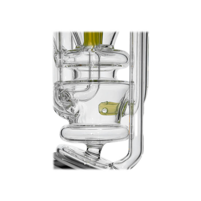 Triple Vortex Recycler Glass Attachment for Puffco Peak OG & Pro | CaliBear