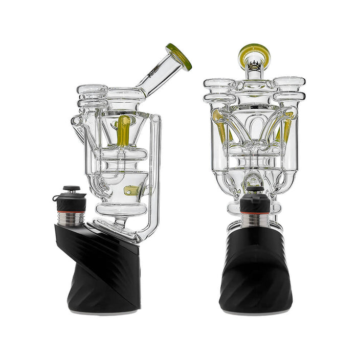 Triple Vortex Recycler Glass Attachment for Puffco Peak OG & Pro | CaliBear
