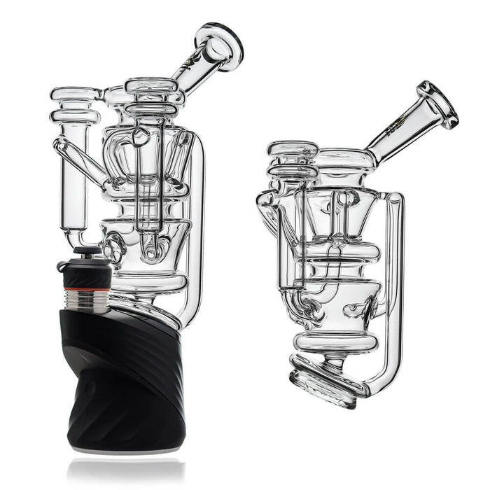 Triple Vortex Recycler Glass Attachment for Puffco Peak OG & Pro | CaliBear