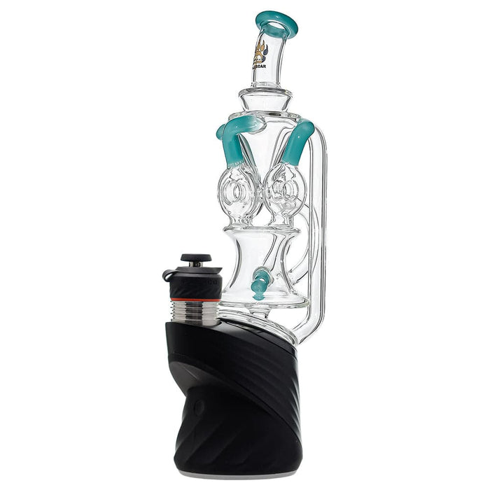 Triple Donut Recycler Glass Attachment for Puffco Peak OG & Pro | CaliBear
