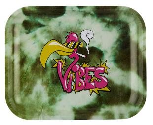 VIBES Metal Rolling Tray Mingo Large