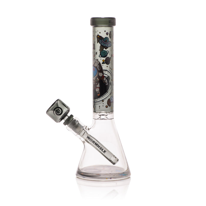 Wormhole Glass Lost in Space 10" Beaker Bong