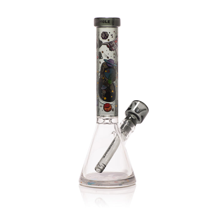 Wormhole Glass Lost in Space 10" Beaker Bong