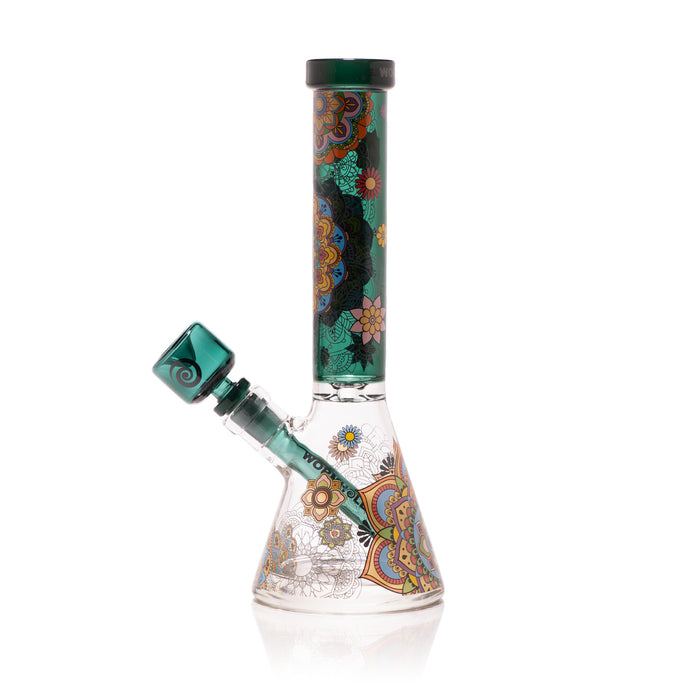 Wormhole Glass Mandala Myriad 10" Beaker Bong