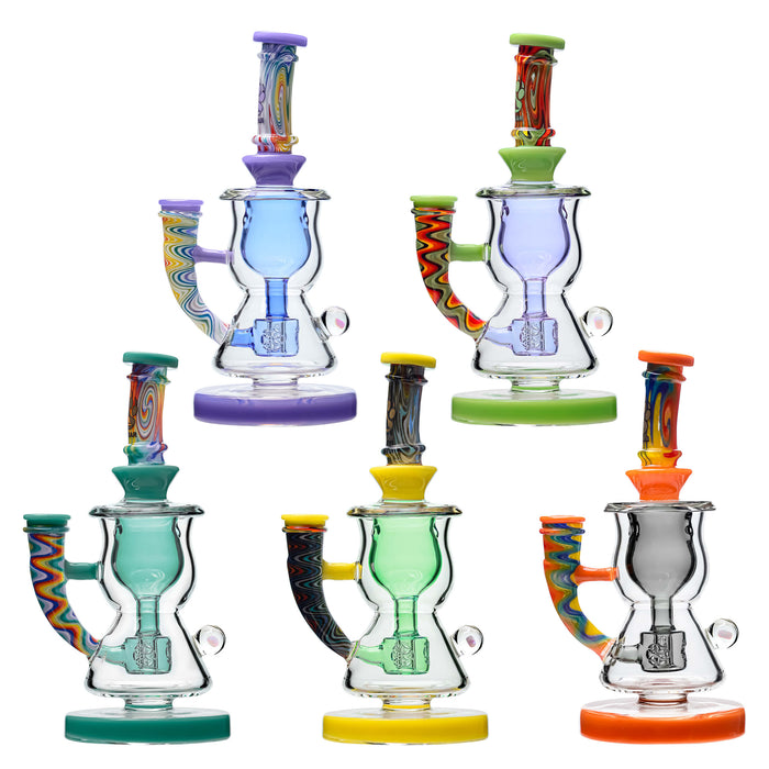 Calibear Wigwag Curvy Torus Incycler Dab Rig