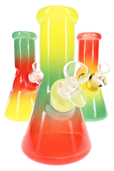 Kush Cargo Glass 8 Inch Beaker Bong Gift Set “Starter Stack”