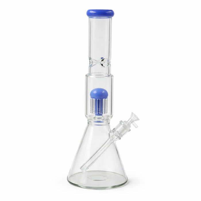 Kush Cargo 10-Arm Tree Perc 16” Beaker Bong