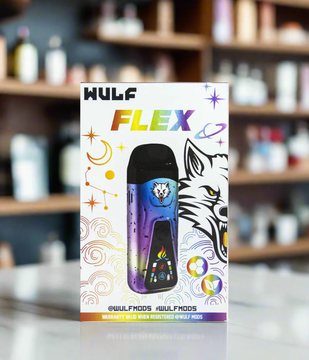 wulf mods vape Wulf Mods Flex Dual Use Vaporizer – Device for Dry Herb and Concentrates — Kush Cargo