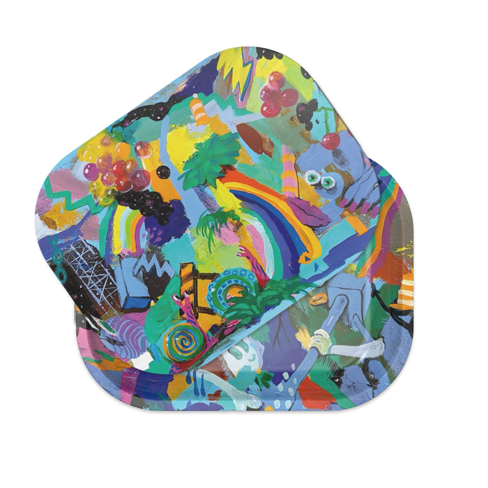 ZZZ’s Metal Rolling Tray With Lid - Alltopia by Adam O’Day