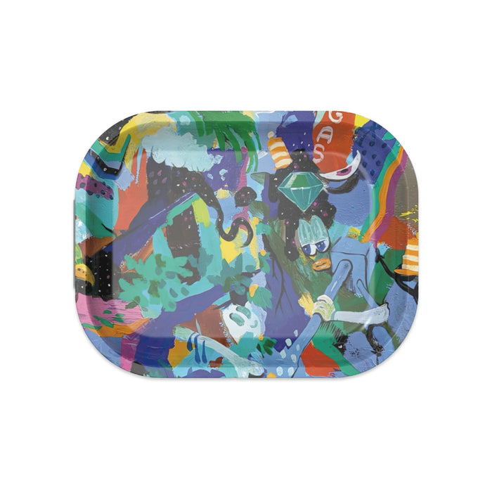 ZZZ’s Metal Rolling Tray With Lid - Alltopia by Adam O’Day