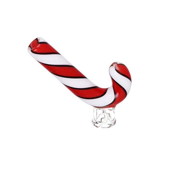 Puffco Pivot Candy Cane Glass Mouthpiece Attachment