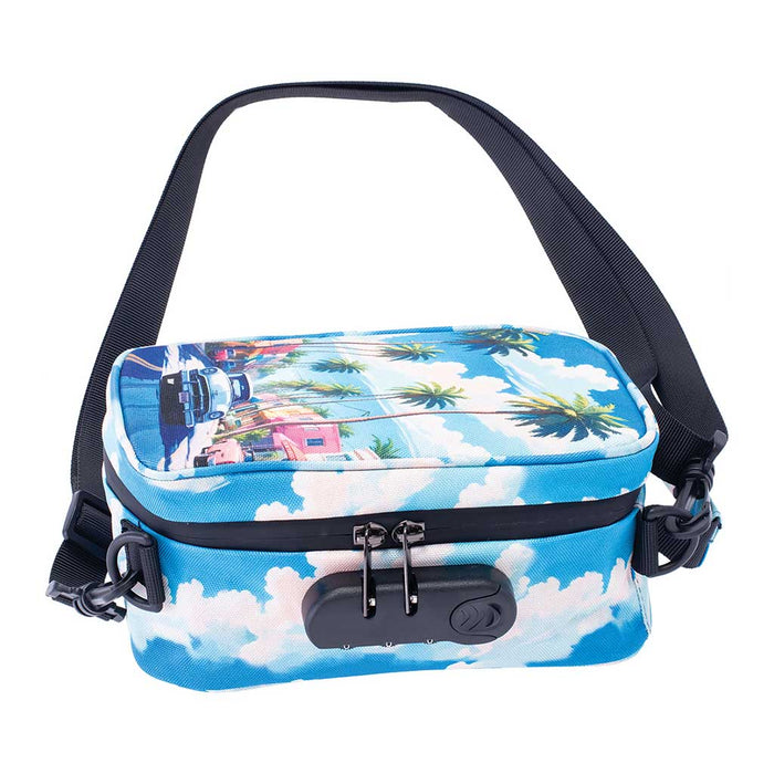 Palm City Retro Smell Proof Bag