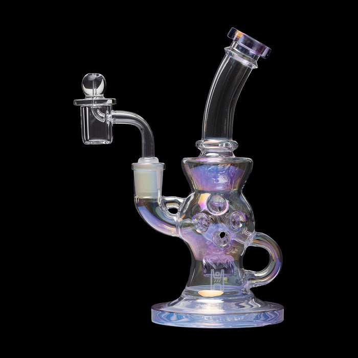 Human Grade 8.5" Swiss Incycler Glass Recycler Dab Rig