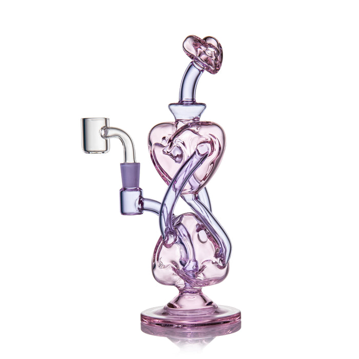 Mj Arsenal Heart to Heart Mini Dab Rig Limited Edition Valentines