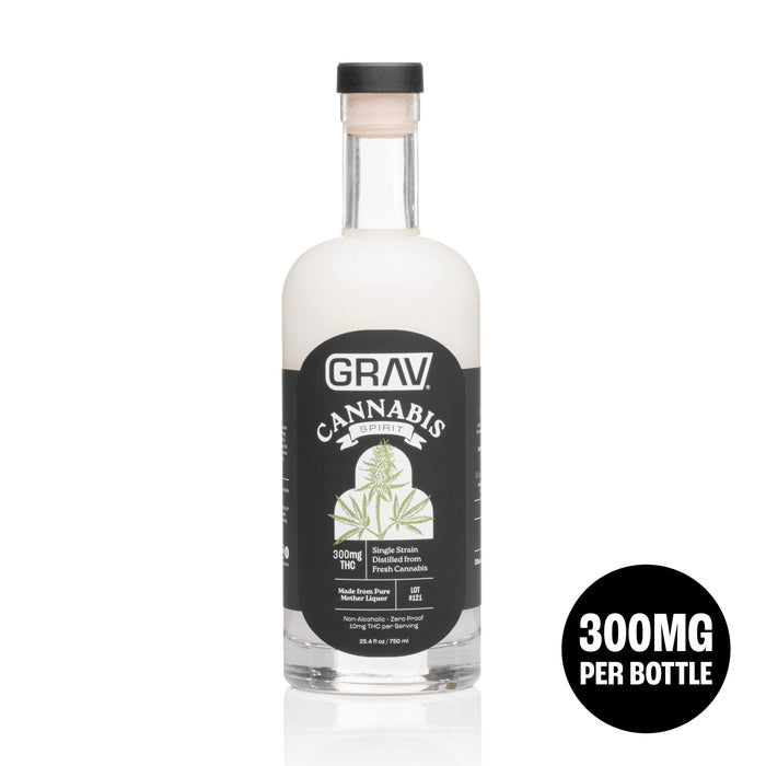 GRAV® Cannabis Spirit 300mg Natural 750ml Bottle