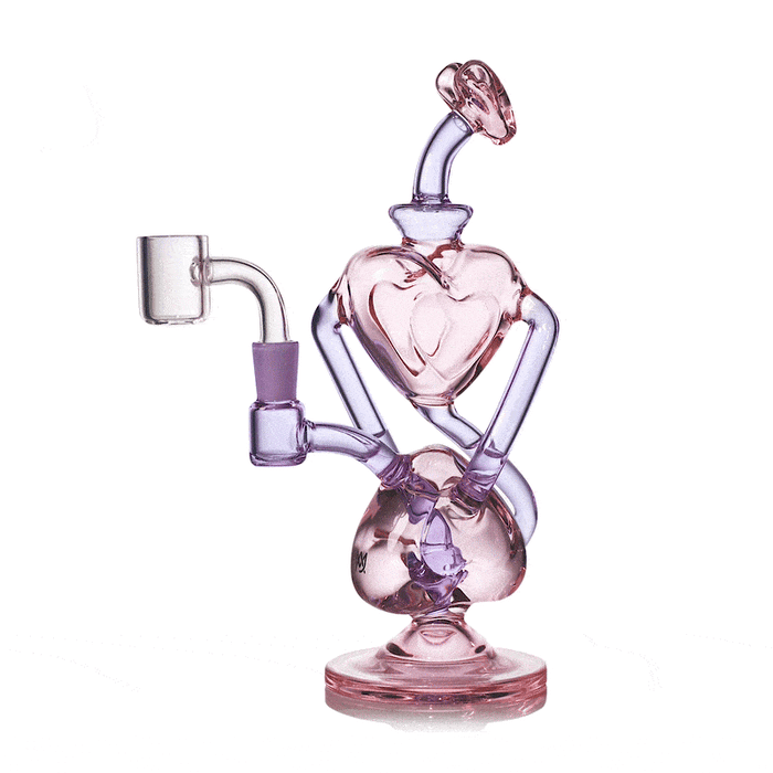 Mj Arsenal Heart to Heart Mini Dab Rig Limited Edition Valentines