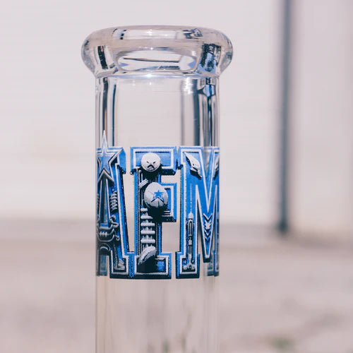 AFM Glass Pro Football Collection Dallas Beaker Bong