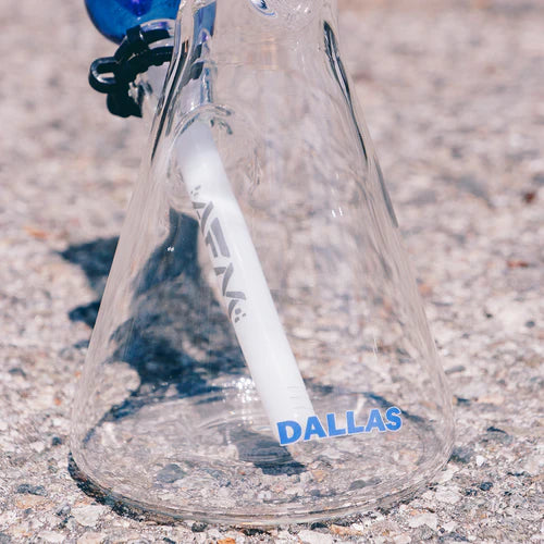 AFM Glass Pro Football Collection Dallas Beaker Bong