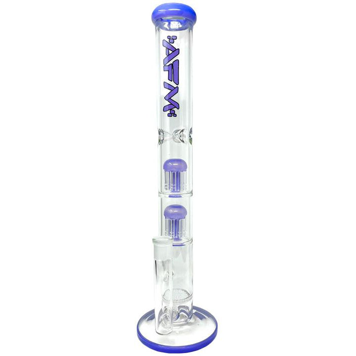 AFM Glass The Double Ripper 18" Straight Tube