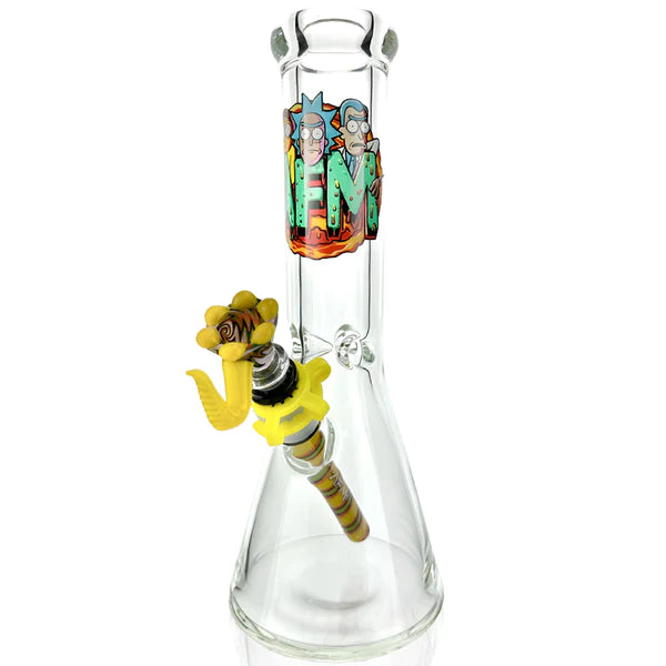 AFM Glass Collectable Anime Thick Glass 12" Beaker Bong