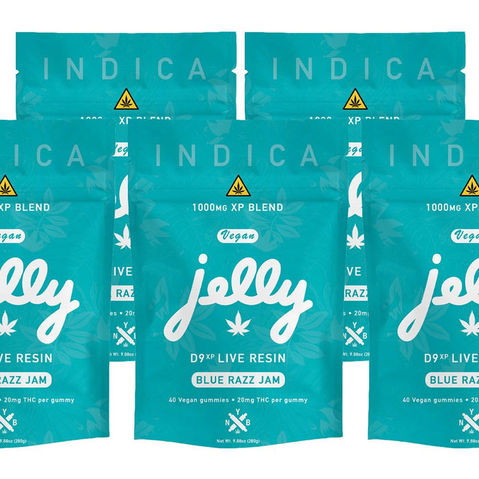 Not Your Bakery Jelly D9XP Vegan Gummies | 1000mg | 40pc | 5pk Bundle