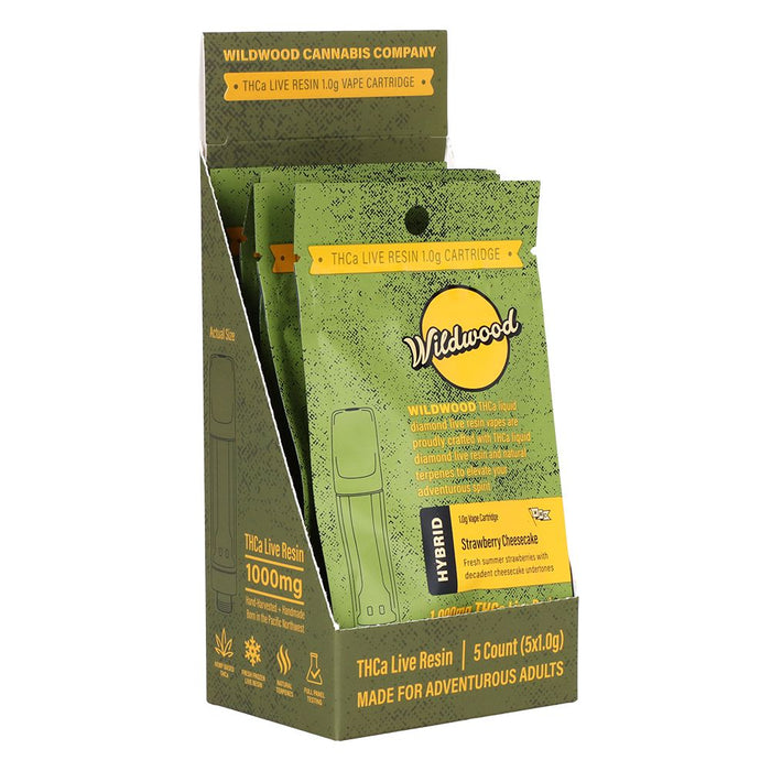 Wildwood Dispensary Grade Live Resin THCA Cartridge 1g