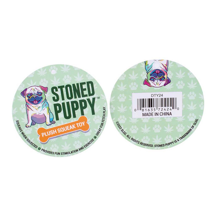 Stoned Puppy Best Buds Squeaky Dog Toy