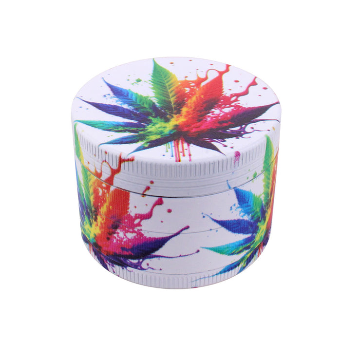 Splash Artwork Aluminum 4-Piece Herb Grinder