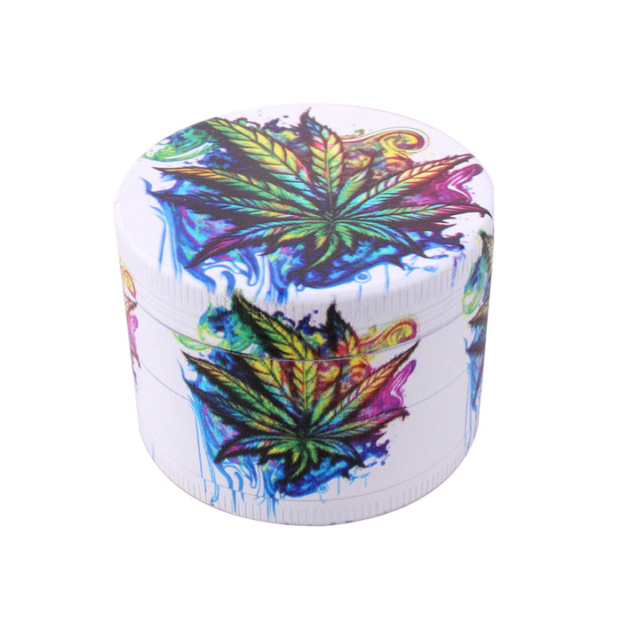 Splash Artwork Aluminum 4-Piece Herb Grinder