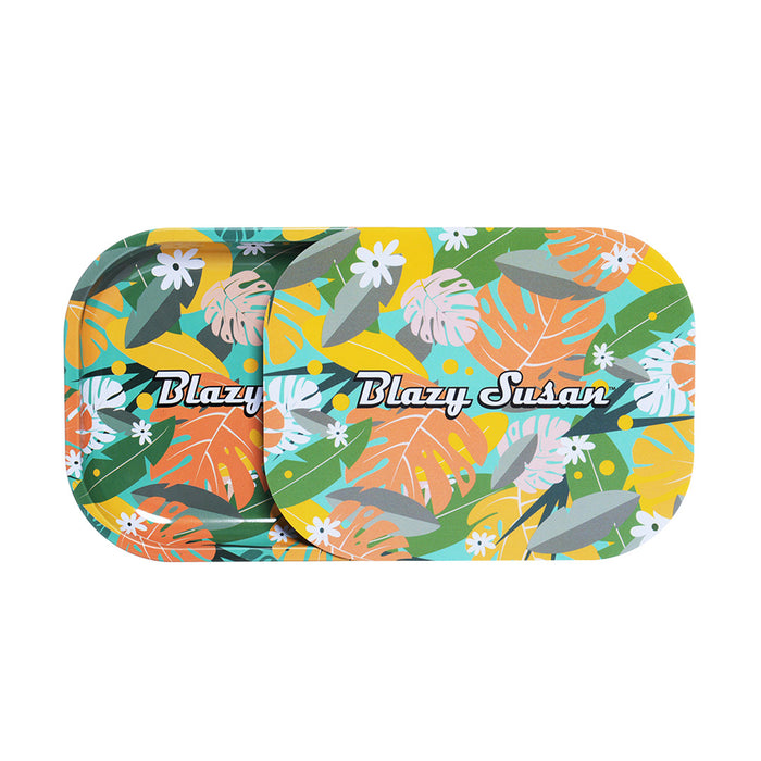 Blazy Susan Rolling Tray With Lid 6 Designs